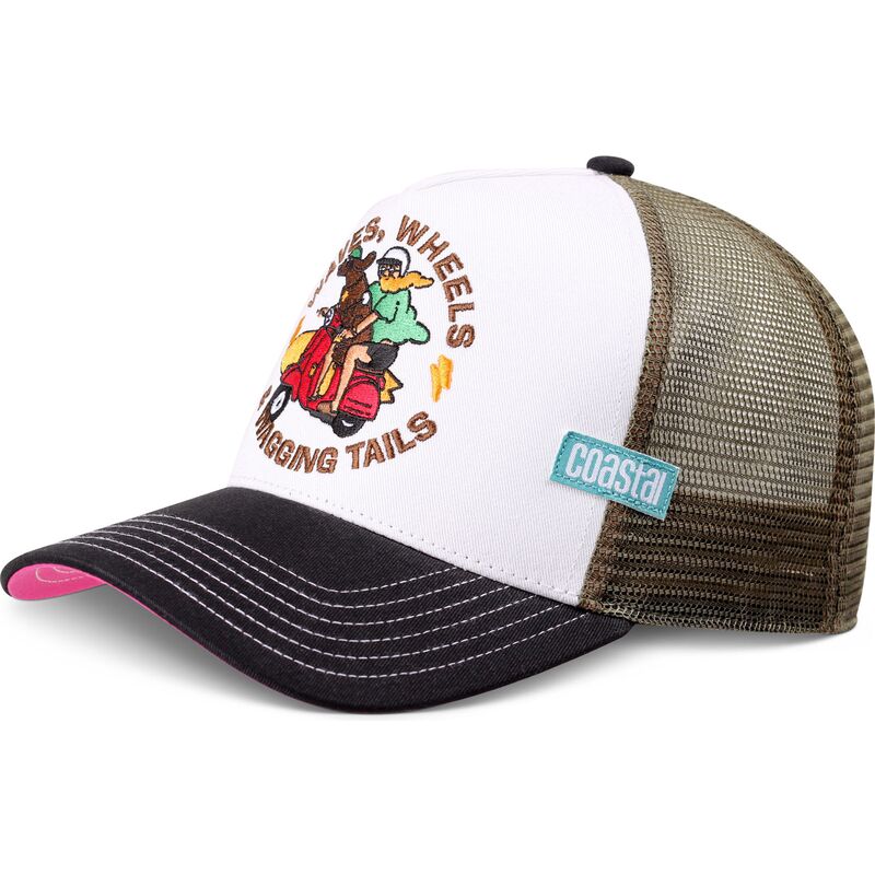 coastal-hft-wagging-black-and-white-trucker-hat coastal-hft-wagging-black-and-white-trucker-hat