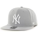 47-brand-flat-brim-denim-mlb-new-york-yankees-grey-snapback-cap